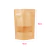 Saco Zip Lock Kraft Hermético Fosco com Visor - Tamanho 10x15cm (Unidade) - comprar online