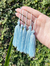 Tassel 70mm em poliéster - Pacote com 5 unidades - Cor Azul Bebê Ref. 003n - comprar online