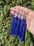 Tassel 70mm em poliéster - Pacote com 5 unidades - Cor Azul Royal Ref. 006n - comprar online