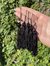 Tassel 70mm em poliéster - Pacote com 5 unidades - Cor Preto Ref. 021n - comprar online