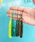 Combo Tassel 70mm - Tons Verde - Pacote com 12 unidades Ref. CB009