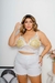 Cropped De Paetê Plus Size - Lane Modas