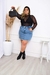 BLUSINHA TULE MANGA LONGA - comprar online