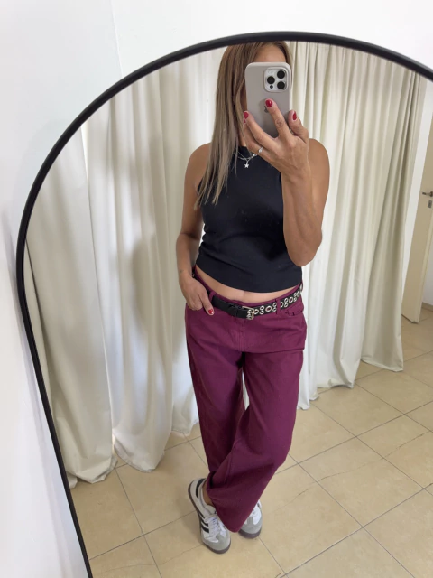 Jean recto LONDON CHERRY - comprar online