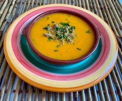 Sopa de Abóbora c/ Carne 300g