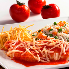 Filé de Frango Parmegiana (combinado )