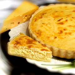 Quiche (03 queijos, Alho Poró, Peru defumado) 500g - comprar online