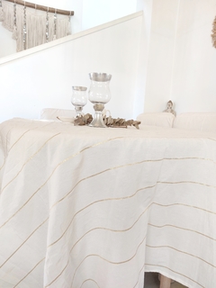 3m Mantel NAVIDAD lurex dorado - comprar online