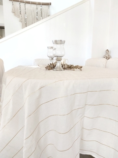 3m Mantel NAVIDAD lurex dorado - We are Home