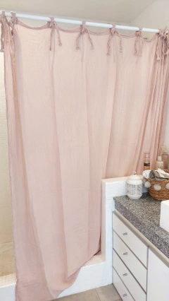 Cortina lazos | Rosa viejo - We are Home