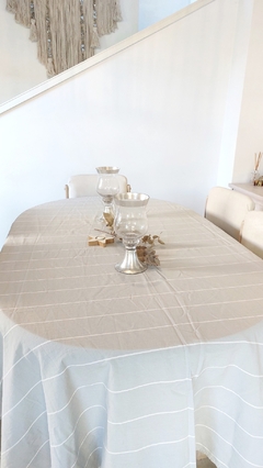 3m Mantel gris con rayas blancas en internet