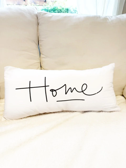 Almohadón completo | Home | Blanco | 50x25cm - comprar online