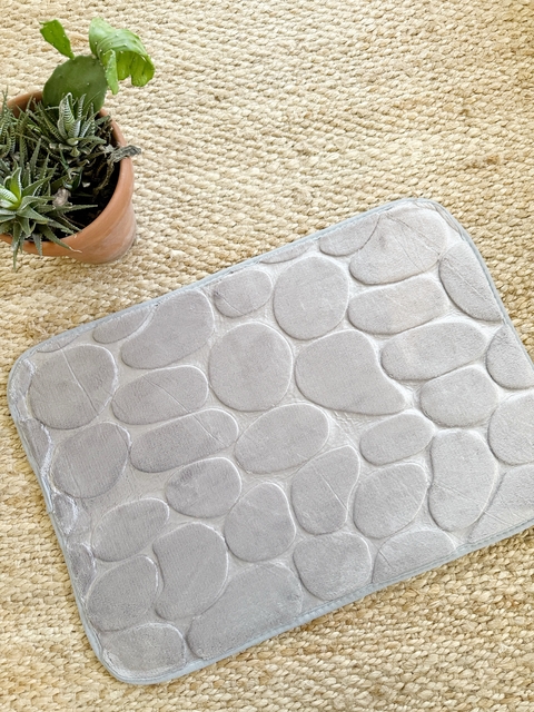 Alfombra baño Stone | Gris - comprar online