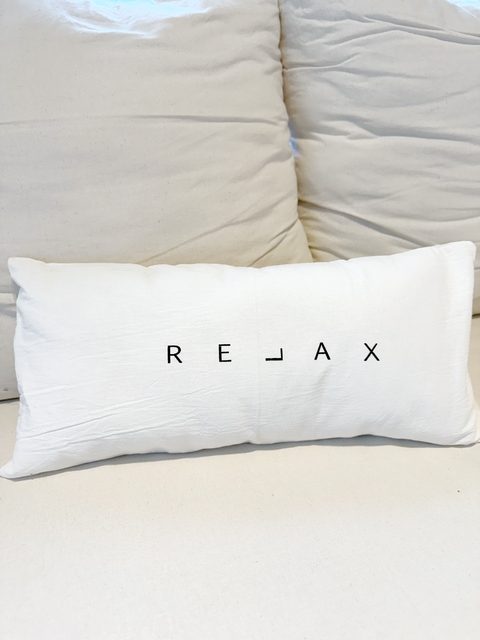 Almohadón completo | Relax | Natural | 50x25cm - comprar online