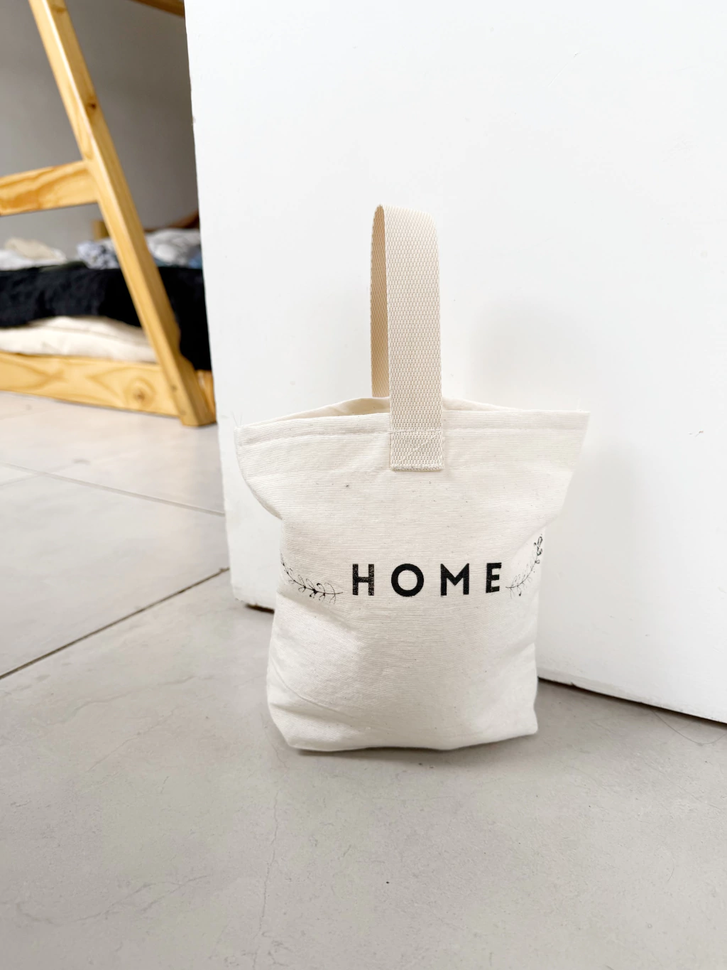 Traba puertas | Home Natural con hojitas