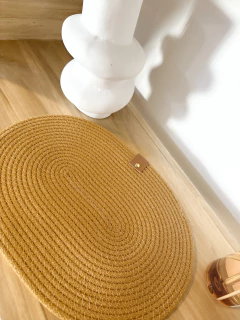 Posafuente Algodón ovalado | Camel - We are Home