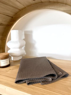 Paño cocina Nido Gris Plomo - comprar online