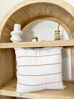 Rayas tostadas | 50x50cm - comprar online