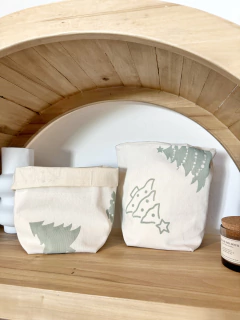 Contenedor Arbol Navidad Verde - comprar online