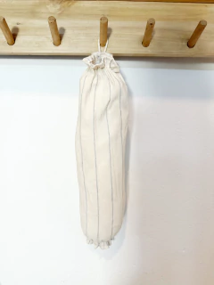 Guarda bolsas rayas grises - comprar online