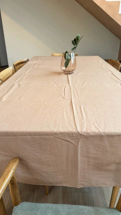 2,5m Mantel tostado liso en internet