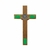 Crucifixo com MSB (parede) 9cm - R2587 - comprar online