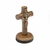 Crucifixo c/ MSB 'Dai-nos Tua proteção!' 6cm / painel veicular - R0691 - ROMANA BRASIL