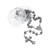 Terço Santa Teresinha do Menino Jesus (rosas) 8mm- R2440 - comprar online