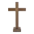 Crucifixo 20cm / mesa (prata-velha) - R8347 na internet
