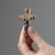 Crucifixo com MSB / parede (onix) 7cm - R2585 na internet