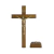 Crucifixo 28cm / mesa / parede (ouro-velho) - R8326 - comprar online
