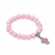 Pulseira infantil Cruz (rosa) 8mm - R0964 - comprar online