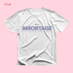 Camiseta Unissex Jisoo Amortage (logo) - comprar online