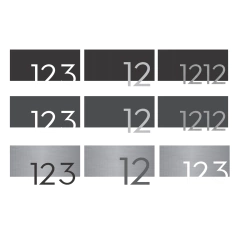 NÚMERO DE CASA SIENA - Akrile