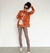 blusa moletinho estampada - comprar online
