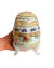 Pote Ovo com Pé Bordas Florais - comprar online