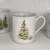 Caneca de Natal em Verde e Ouro