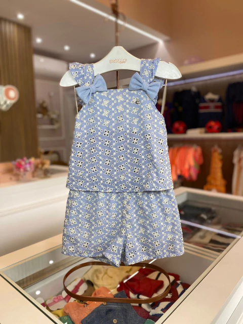 CONJUNTO BATINHA E SHORTS LAISE SOMNI