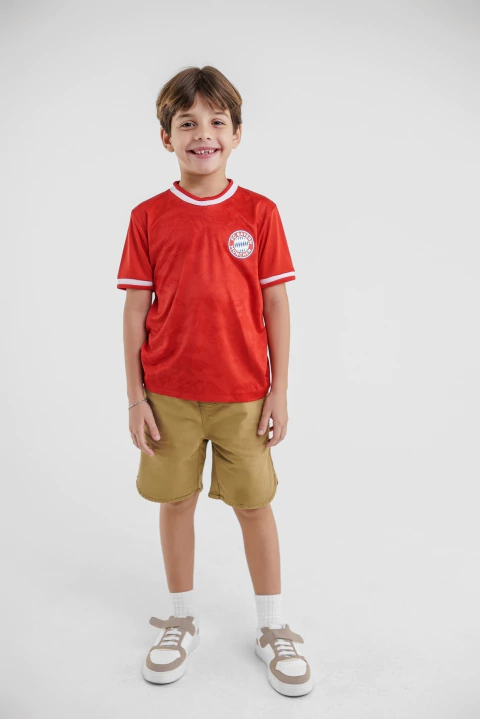 CAMISETA LARK BAYER VERMELHA