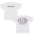 CHROME TYPE LOGO / white baggy shirt - comprar online