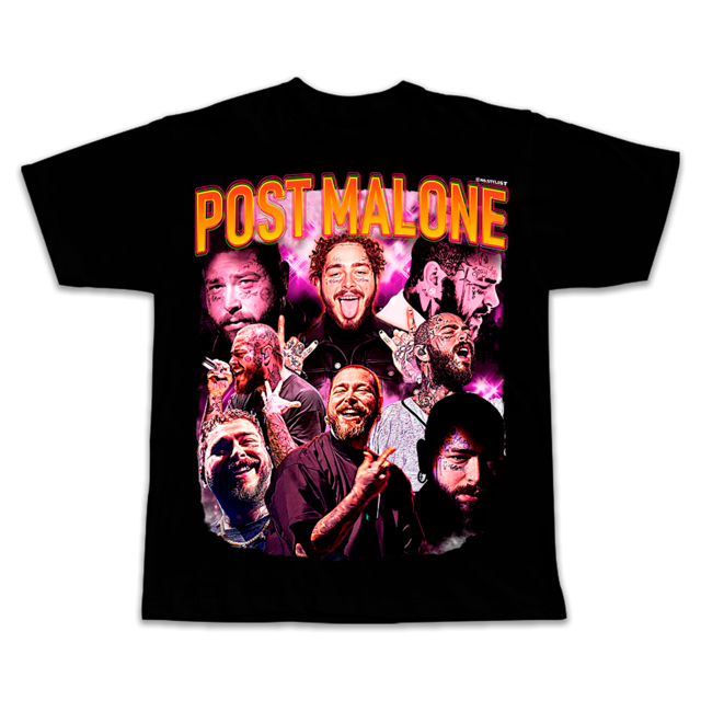 Post Malone Design / Baggy Shirt thumbnail 2