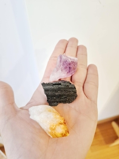 Bag 3 Piedras - AMATISTA, CITRINO, TURMALINA en internet