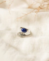 Anillo Lapislázuli regulable