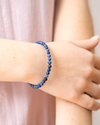Pulsera de piedra Lapislázuli.