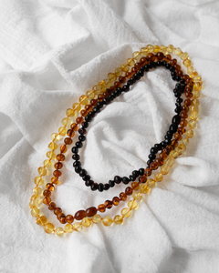 COLLAR ADULTO ÁMBAR BÁLTICO (50 CM) MIEL - comprar online