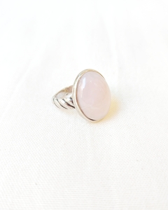 Anillo Cuarzo Rosa Espigas - comprar online