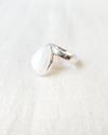 Anillo Cuarzo Blanco gota