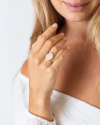 ANILLO MINI OVALADO REGULABLE CON AMATISTA/OBSIDIANA/CUARZO ROSA - comprar online