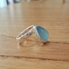 Anillo Ágata Cielo Gota