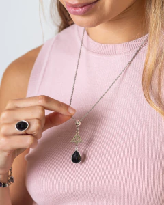 -SALE- COLLAR INTEGRIDAD CON OBSIDIANA en internet